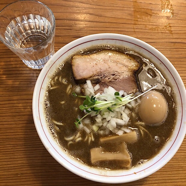 麺処浮き雲　煮干しそば　あっさり