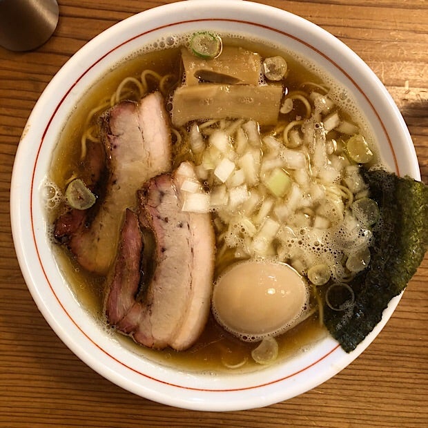 麺処浮き雲　煮干しそば　濃厚